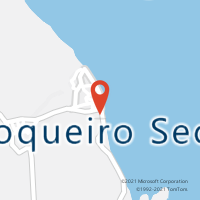 Mapa com localização da Agência AC COQUEIRO SECO