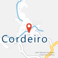 Mapa com localização da Agência AC CORDEIRO