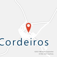 Mapa com localização da Agência AC CORDEIROS