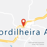 Mapa com localização da Agência AC CORDILHEIRA ALTA