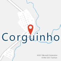 Mapa com localização da Agência AC CORGUINHO