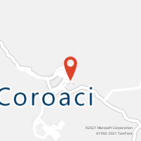 Mapa com localização da Agência AC COROACI