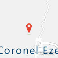 Mapa com localização da Agência AC CORONEL EZEQUIEL