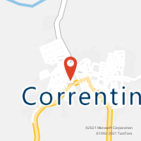 Mapa com localização da Agência AC CORRENTINA