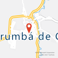 Mapa com localização da Agência AC CORUMBA DE GOIAS
