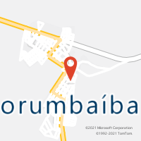 Mapa com localização da Agência AC CORUMBAIBA