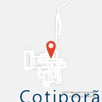 Mapa com localização da Agência AC COTIPORA