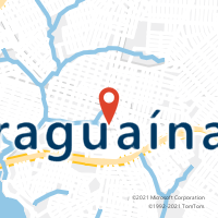 Mapa com localização da Agência AC COUTO DE MAGALHAES