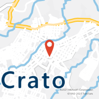 Mapa com localização da Agência AC CRATO