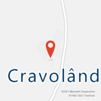 Mapa com localização da Agência AC CRAVOLANDIA