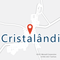 Mapa com localização da Agência AC CRISTALANDIA