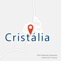 Mapa com localização da Agência AC CRISTALIA