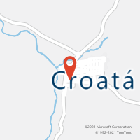 Mapa com localização da Agência AC CROATA