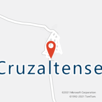 Mapa com localização da Agência AC CRUZALTENSE