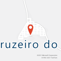 Mapa com localização da Agência AC CRUZEIRO DO IGUACU