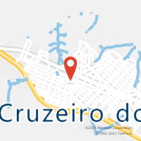 Mapa com localização da Agência AC CRUZEIRO DO OESTE