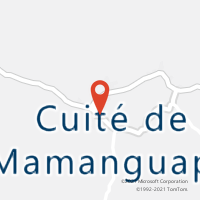 Mapa com localização da Agência AC CUITE DE MAMANGUAPE