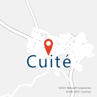 Mapa com localização da Agência AC CUITE