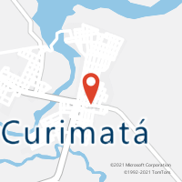 Mapa com localização da Agência AC CURIMATA
