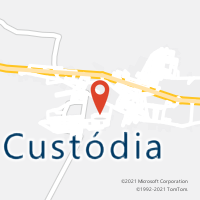 Mapa com localização da Agência AC CUSTODIA