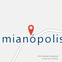 Mapa com localização da Agência AC DAMIANOPOLIS
