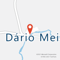 Mapa com localização da Agência AC DARIO MEIRA