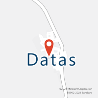 Mapa com localização da Agência AC DATAS