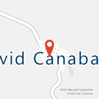 Mapa com localização da Agência AC DAVID CANABARRO