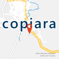 Mapa com localização da Agência AC DEODAPOLIS