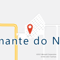 Mapa com localização da Agência AC DIAMANTE DO NORTE