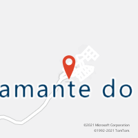 Mapa com localização da Agência AC DIAMANTE DO SUL