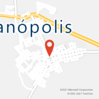 Mapa com localização da Agência AC DIANOPOLIS