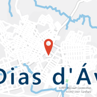 Mapa com localização da Agência AC DIAS D AVILA