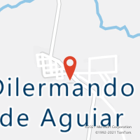 Mapa com localização da Agência AC DILERMANDO DE AGUIAR