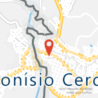 Mapa com localização da Agência AC DIONISIO CERQUEIRA
