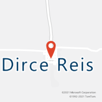 Mapa com localização da Agência AC DIRCE REIS