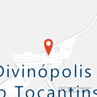 Mapa com localização da Agência AC DIVINOPOLIS DO TOCANTINS