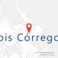 Mapa com localização da Agência AC DOIS CORREGOS