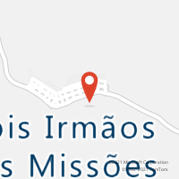 Mapa com localização da Agência AC DOIS IRMAOS DAS MISSOES