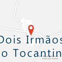Mapa com localização da Agência AC DOIS IRMAOS DO TOCANTINS