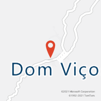 Mapa com localização da Agência AC DOM VICOSO