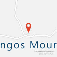 Mapa com localização da Agência AC DOMINGOS MOURAO