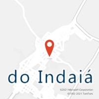 Mapa com localização da Agência AC DORES DO INDAIA