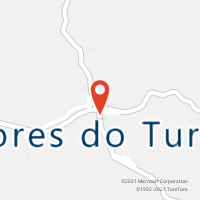 Mapa com localização da Agência AC DORES DO TURVO