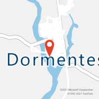 Mapa com localização da Agência AC DORMENTES