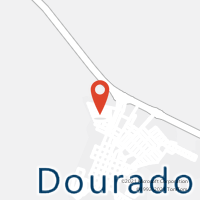 Mapa com localização da Agência AC DOURADO