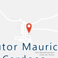 Mapa com localização da Agência AC DOUTOR MAURICIO CARDOSO