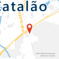 Mapa com localização da Agência AC EDEALINA