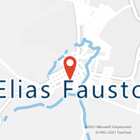 Mapa com localização da Agência AC ELIAS FAUSTO