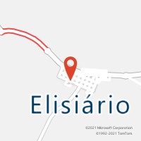 Mapa com localização da Agência AC ELISIARIO